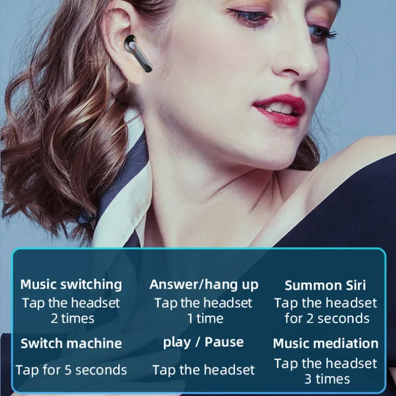 S20 TWS Bluetooth Headset with LED Charging Case 3