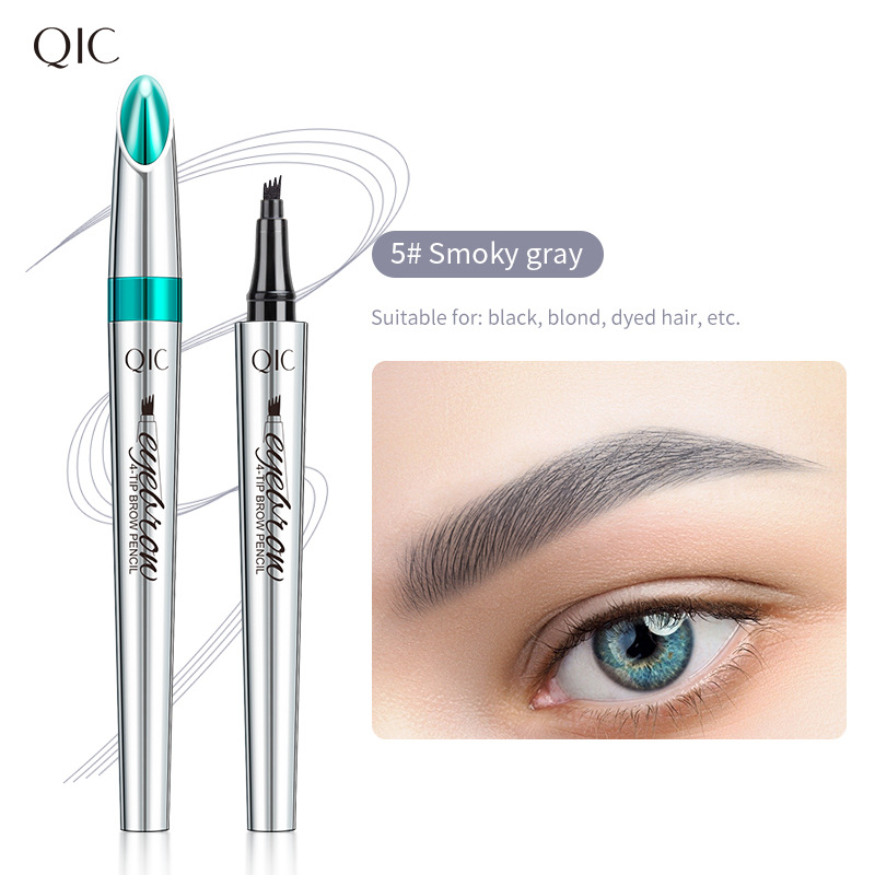 Imitation wild eyebrow waterproof and non smudging four claw forked liquid eyebr - Bild 12 von 12