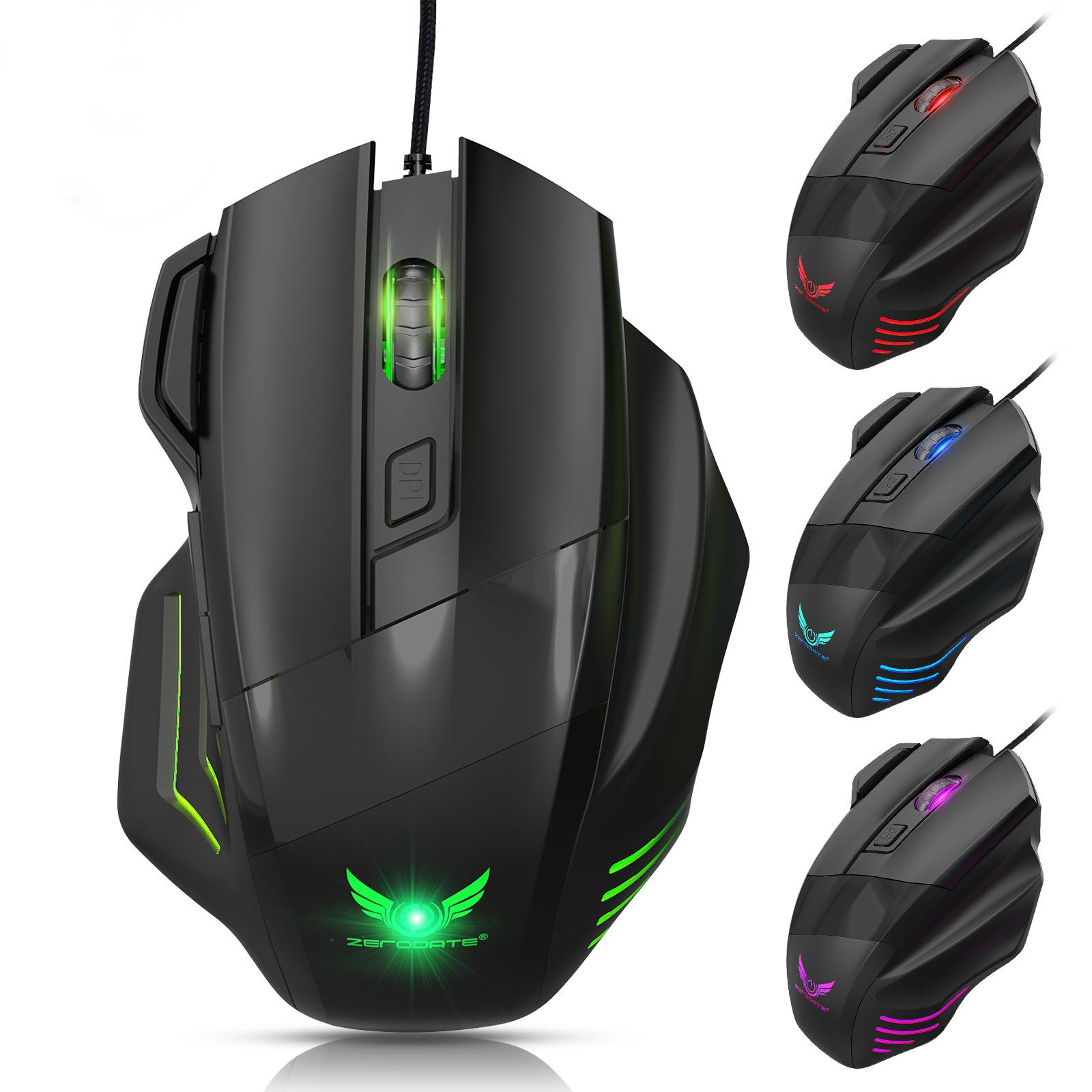 Mechanical Gaming Mouse with RGB Lighting (7 Buttons) 2