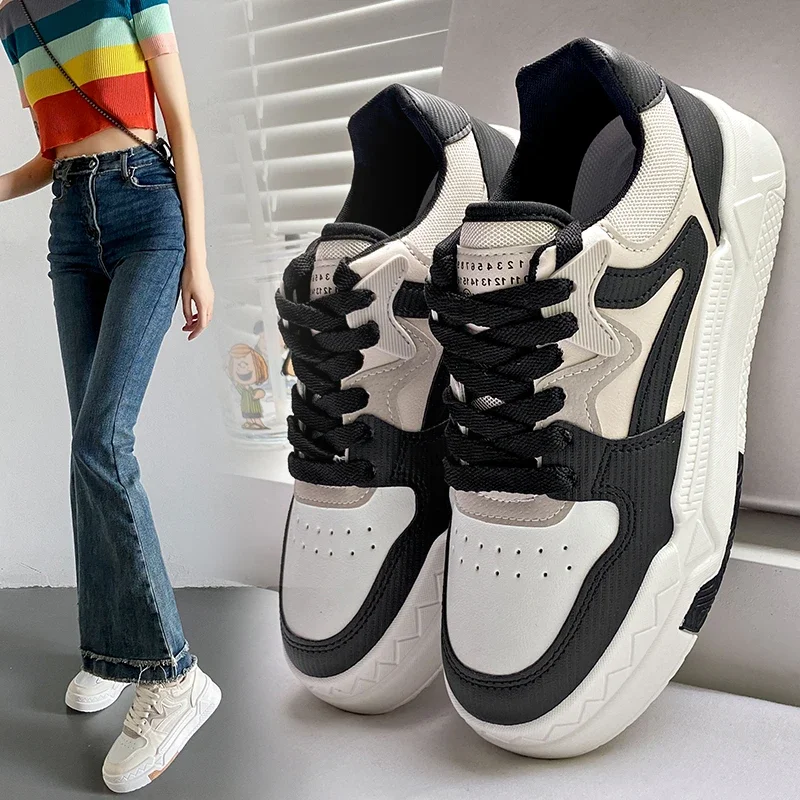 Sneskers Women Casual Platform Shoes Breathable Walking Mesh Flat Shoes Sneakers Women Vulcanized Shoes Footwear