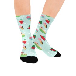 Custom Socks for Women (Made in USA，Ships to USA Only)