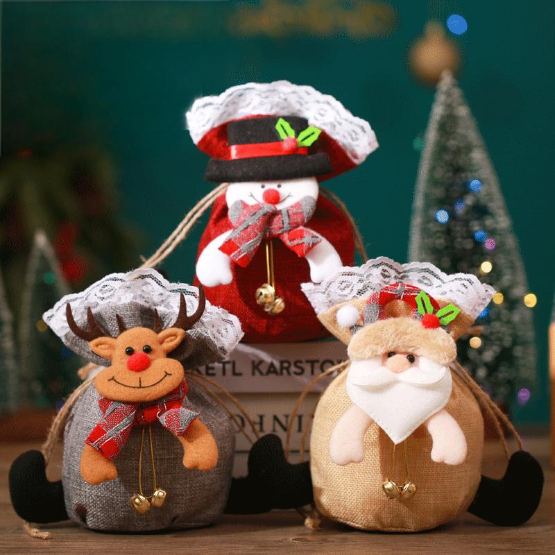 Christmas Apple Bag Christmas Eve Apple Gift Box Gift Bag Candy Bag Christmas Creative Gift Bag
