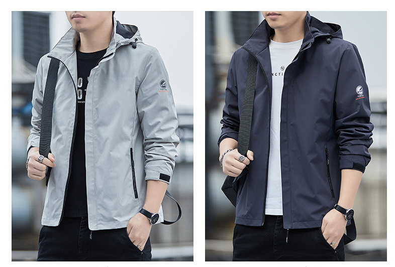 Men's Hooded Jacket