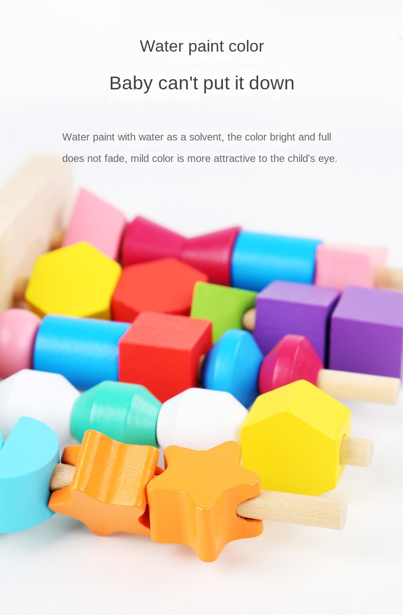 Five Column String Bead Toy Image 8