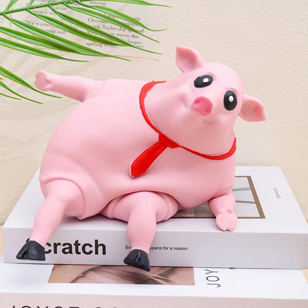 Cute Cartoon Pink Pig Toy