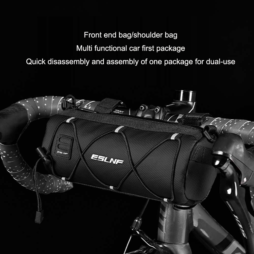 Bicycle front bag for driving, large capacity storage bag, outdoor waterproof riding bag, mountain