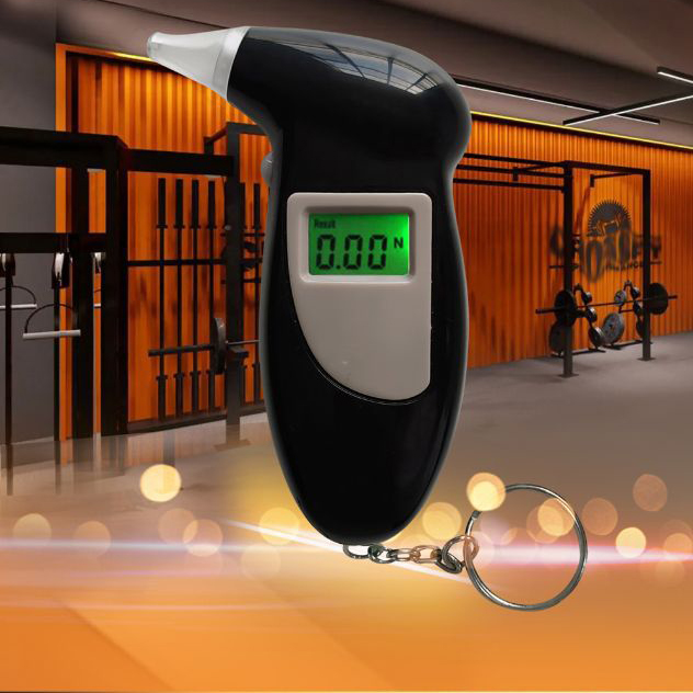 KT-68AS Three color Backlight Display Digital LCD Display Breathing Fat Burning Breath Acetone