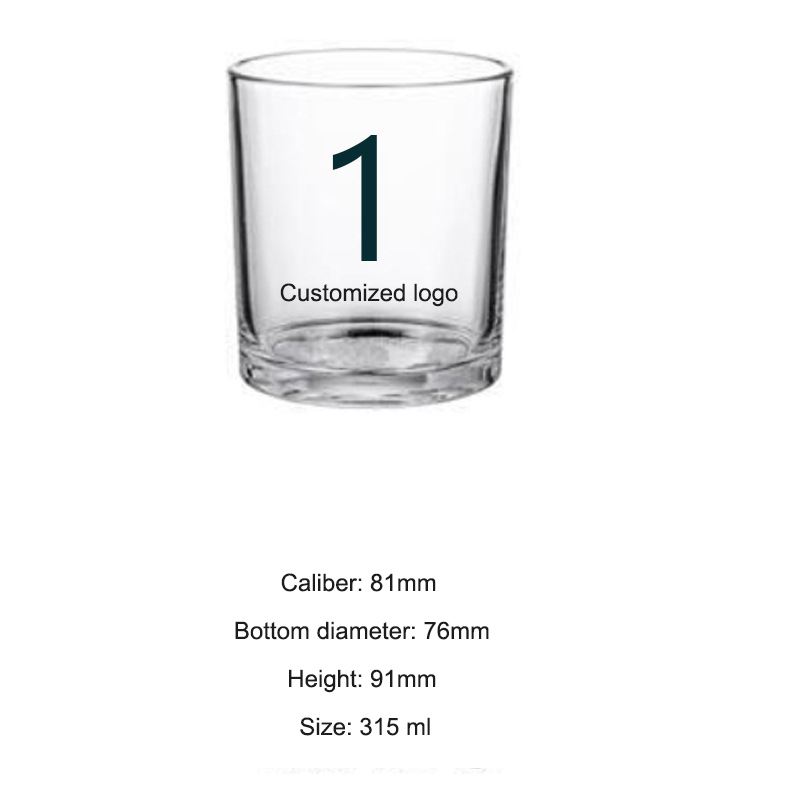 Customized Name Glass Wine Glass Whiskey Foreign Wine