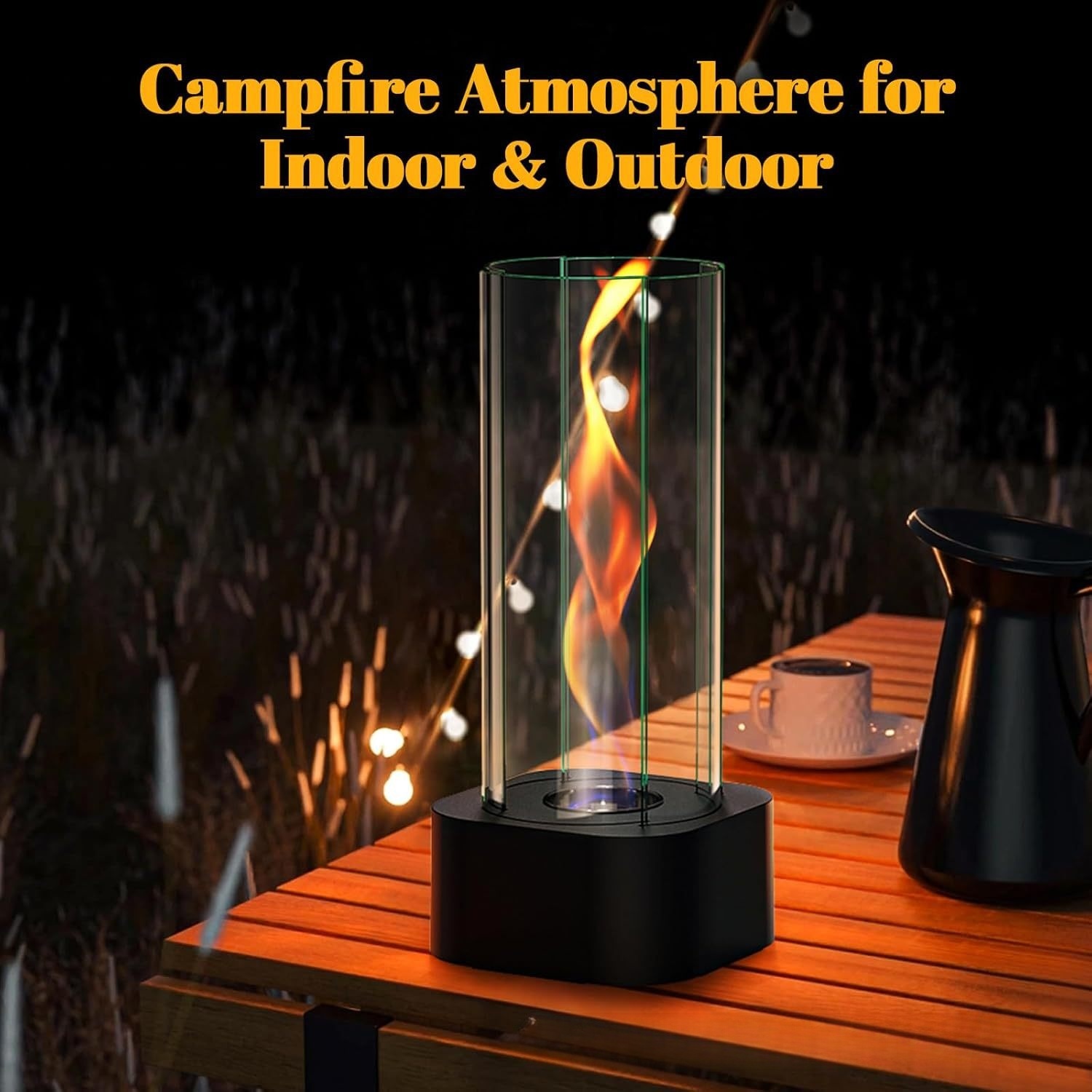 Firepot True Fire Alcohol Fireplace Whirlwind Stove Heating Stove Indoor and Outdoor Villa