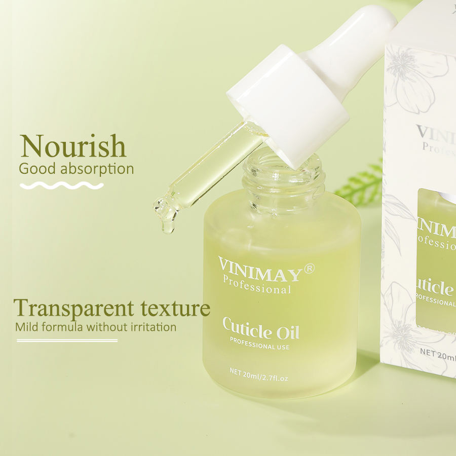 Nutritious oil double-layer anti fall puncture skin moisturizing care softener nail art 20ml multi-color fingertip oil