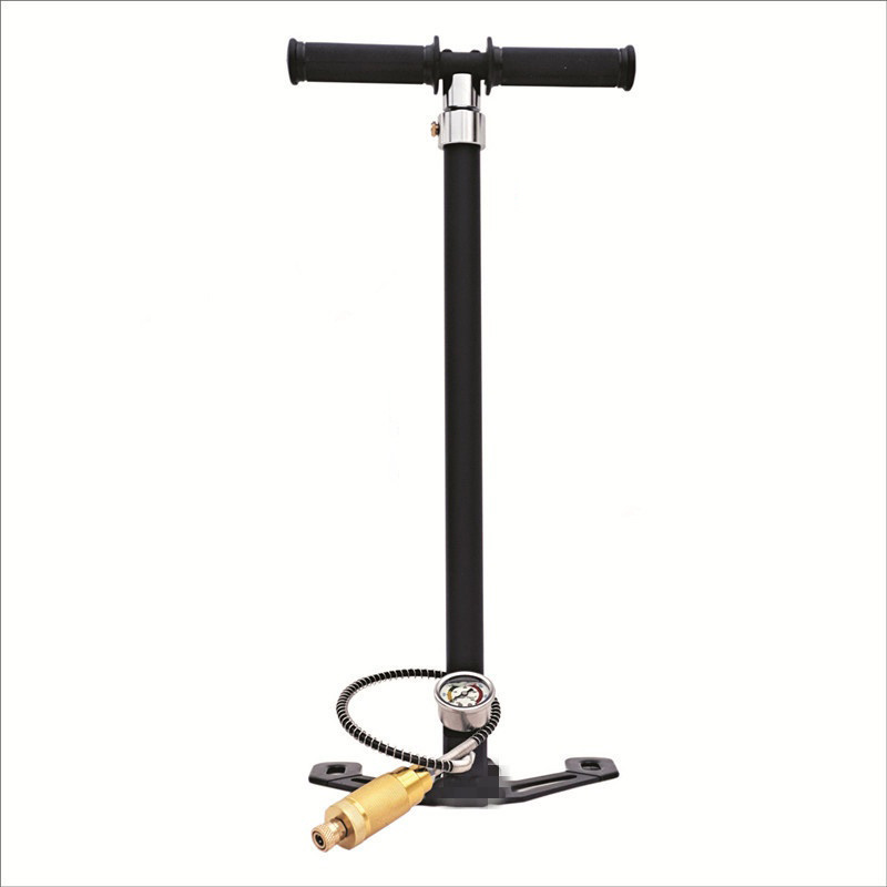 High-Pressure Air Pump 30MPA 40MPA Stainless Steel 4500psi Manual Three-Level Four-Level Air Pump