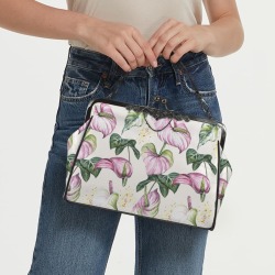 Custom Kisslock Crossbody Shoulder Bag