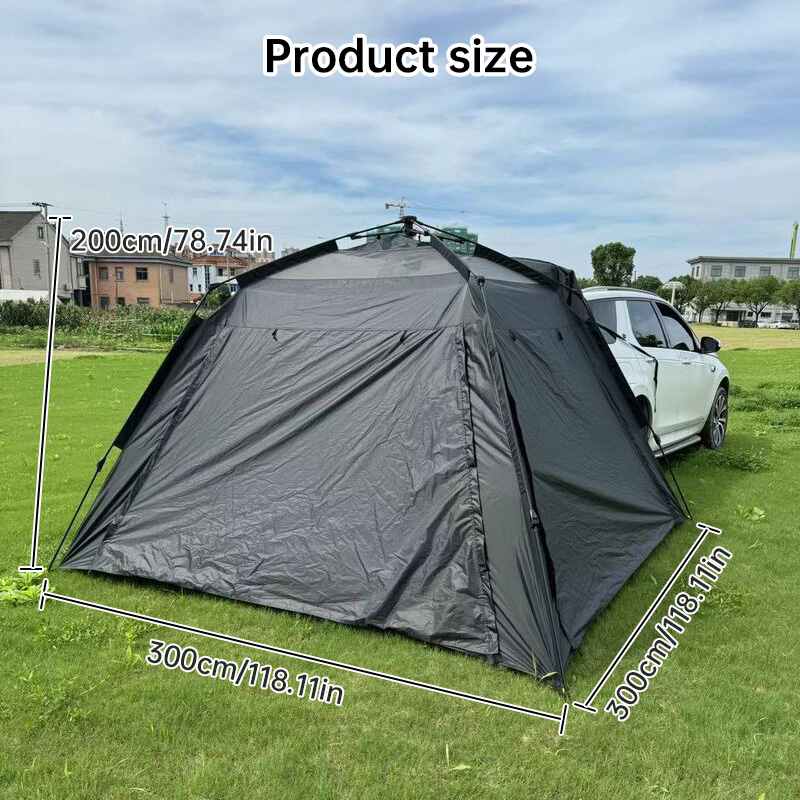 Outdoor Automatic Portable Tent – Fake Double-Layer, Quick Open & No-Setup for Camping, Beach, Car