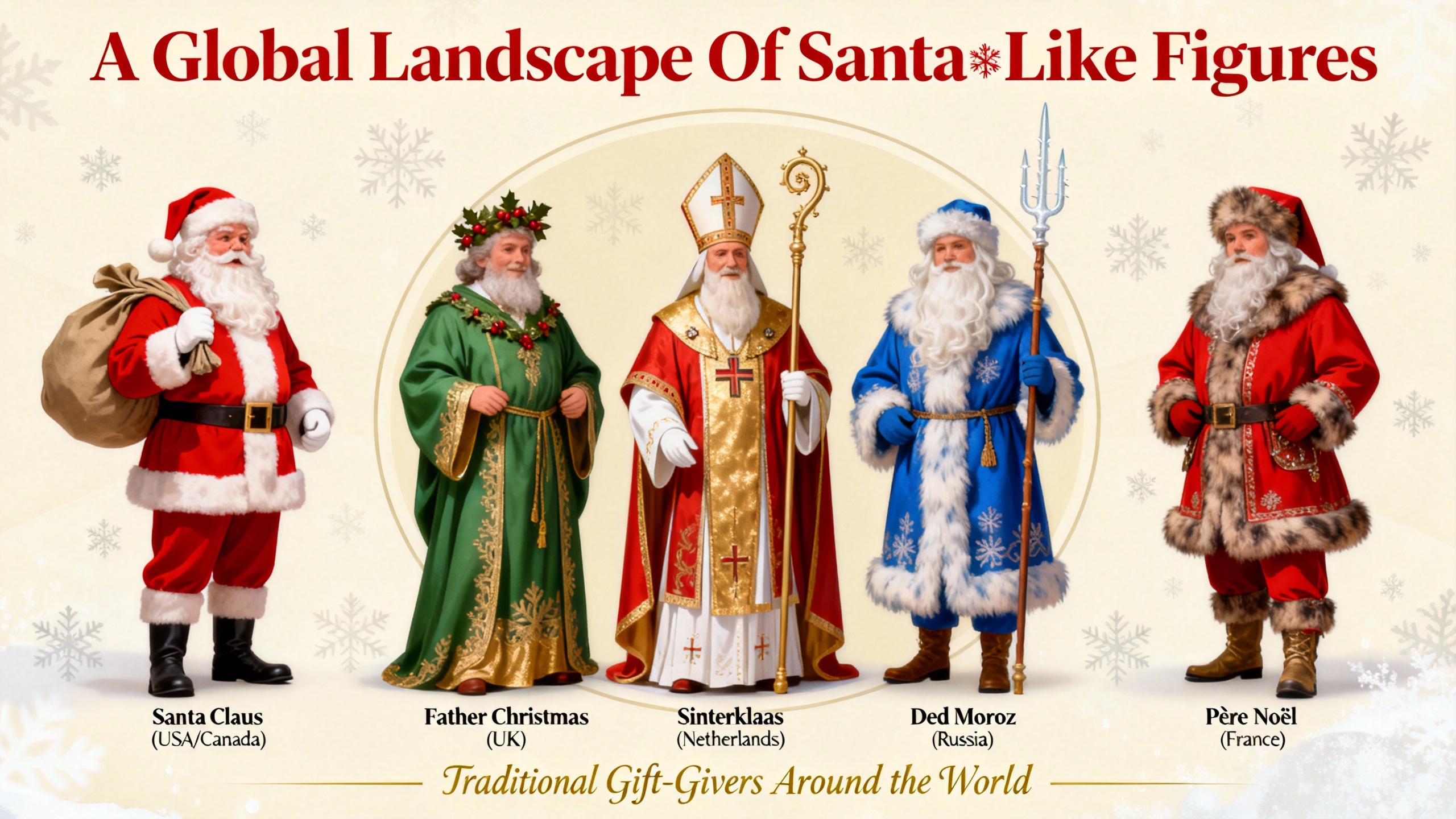 Santa Claus history and international traditions