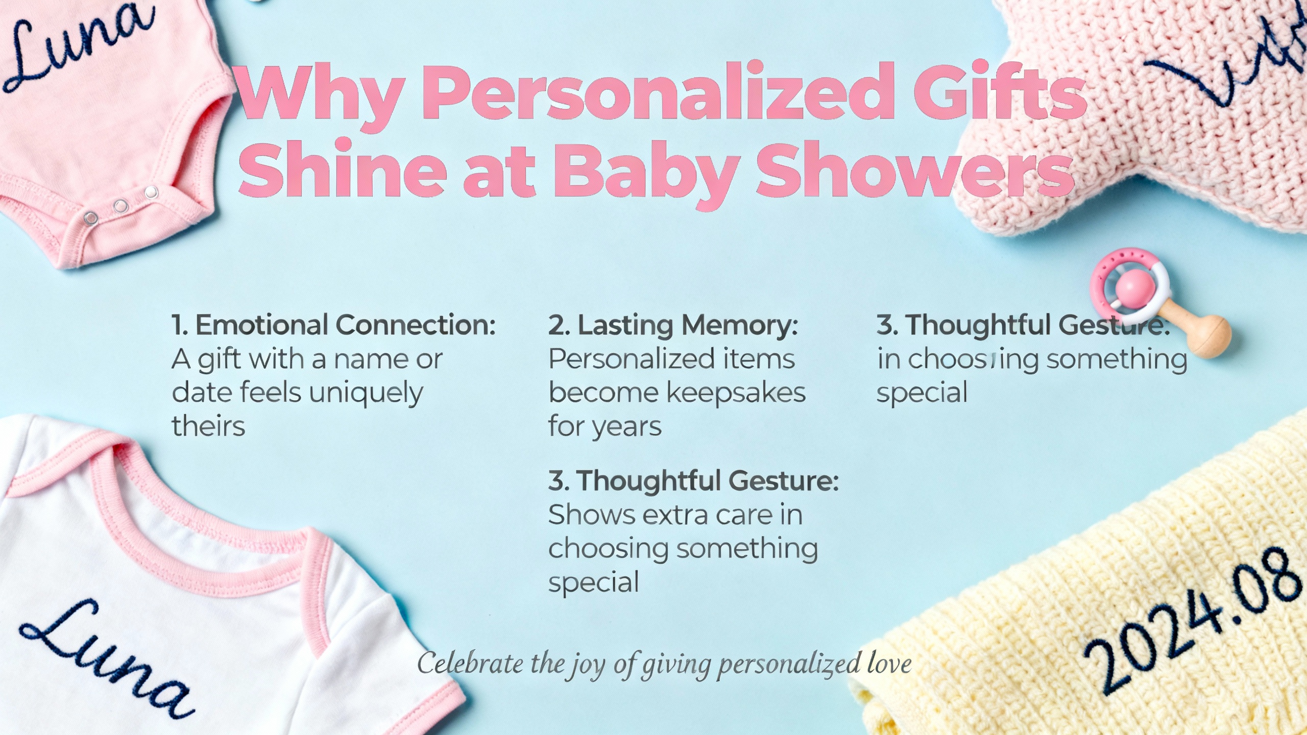 Best custom baby presents for new parents