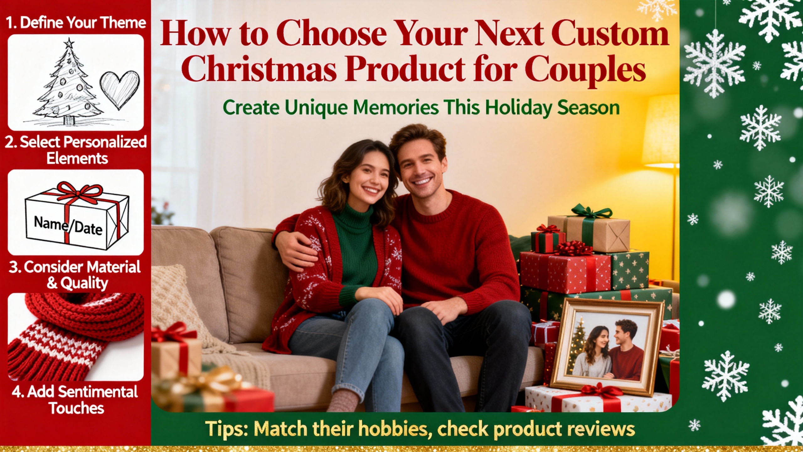 Experiential and material custom gift concepts