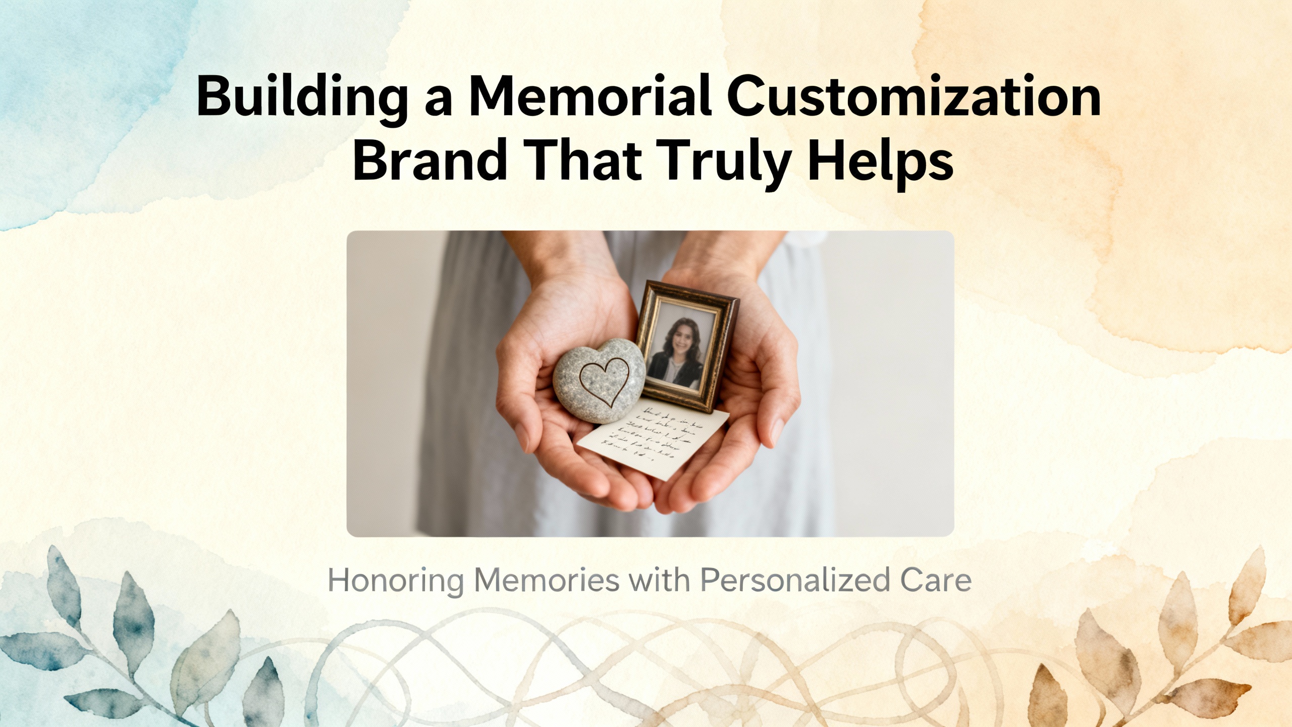 memorial customization for grieving families