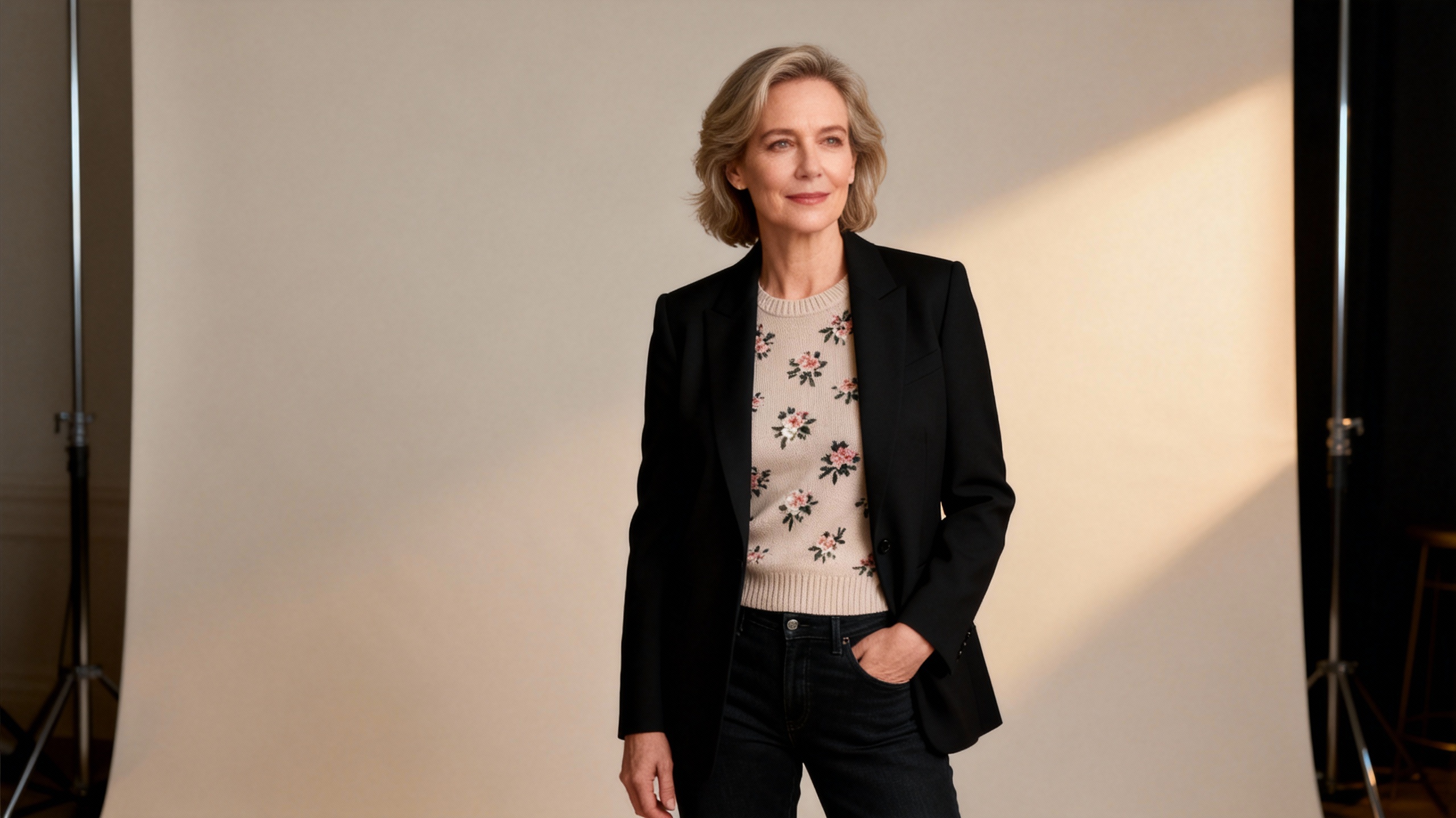 Retro inspired clothing for middle-aged demographics