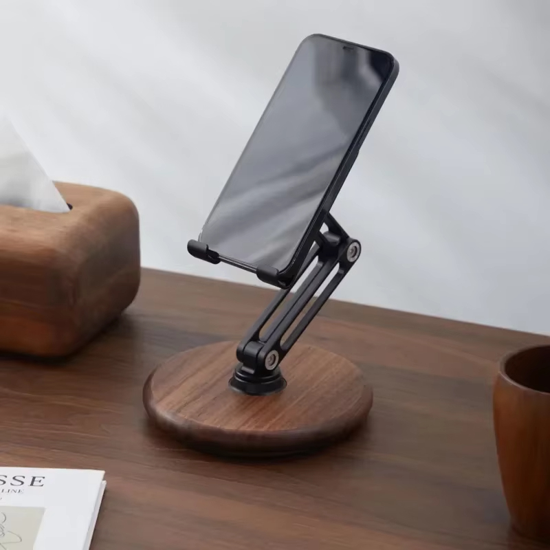 Mobile Phone Stand Desktop Tablet Holder Lazy Support Bracket Aluminum Multi-Functional Rotating