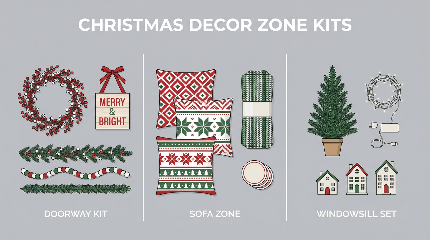 Personalized Christmas decor for apartment living