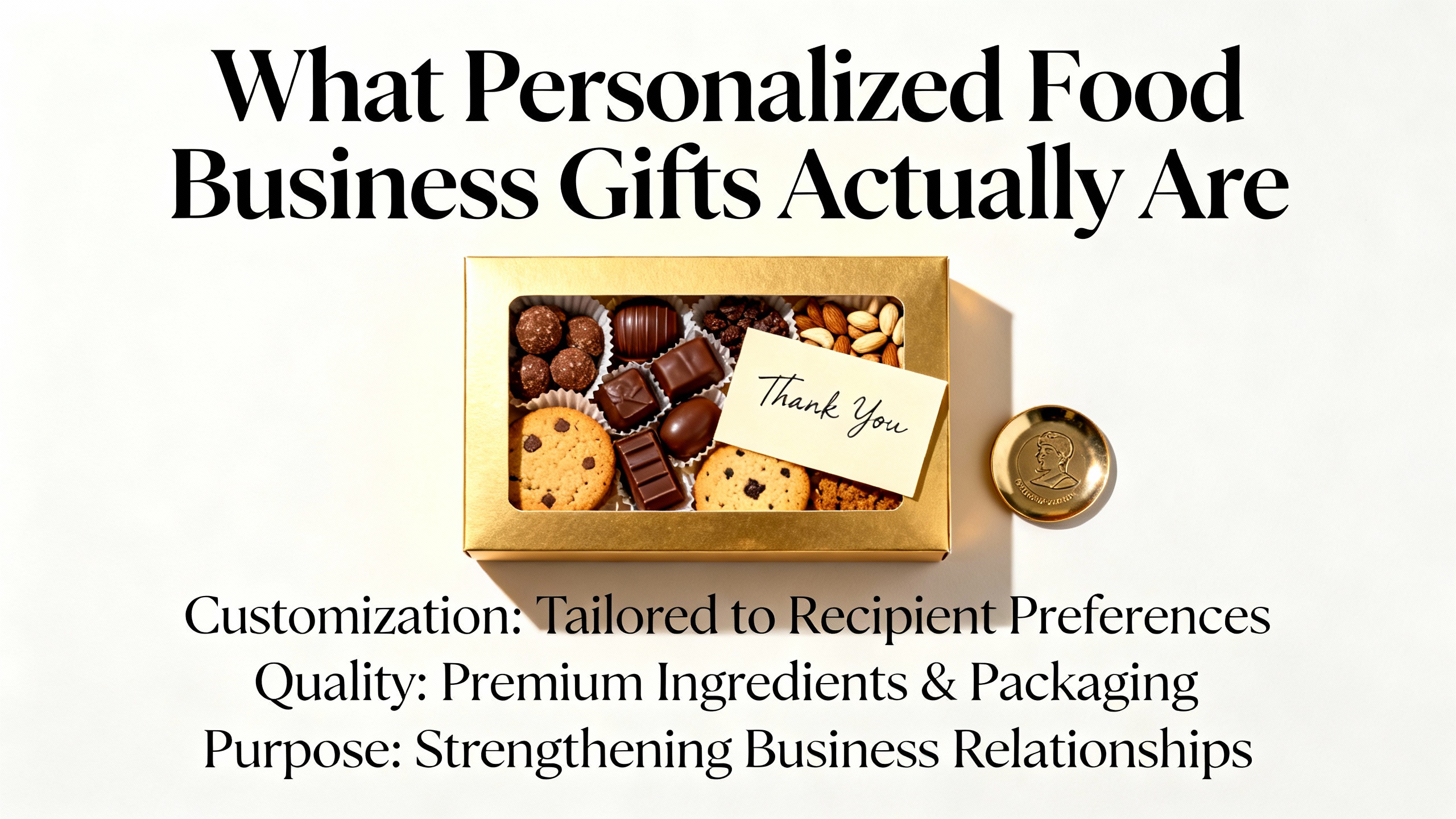 Branded food gifts for customer retention