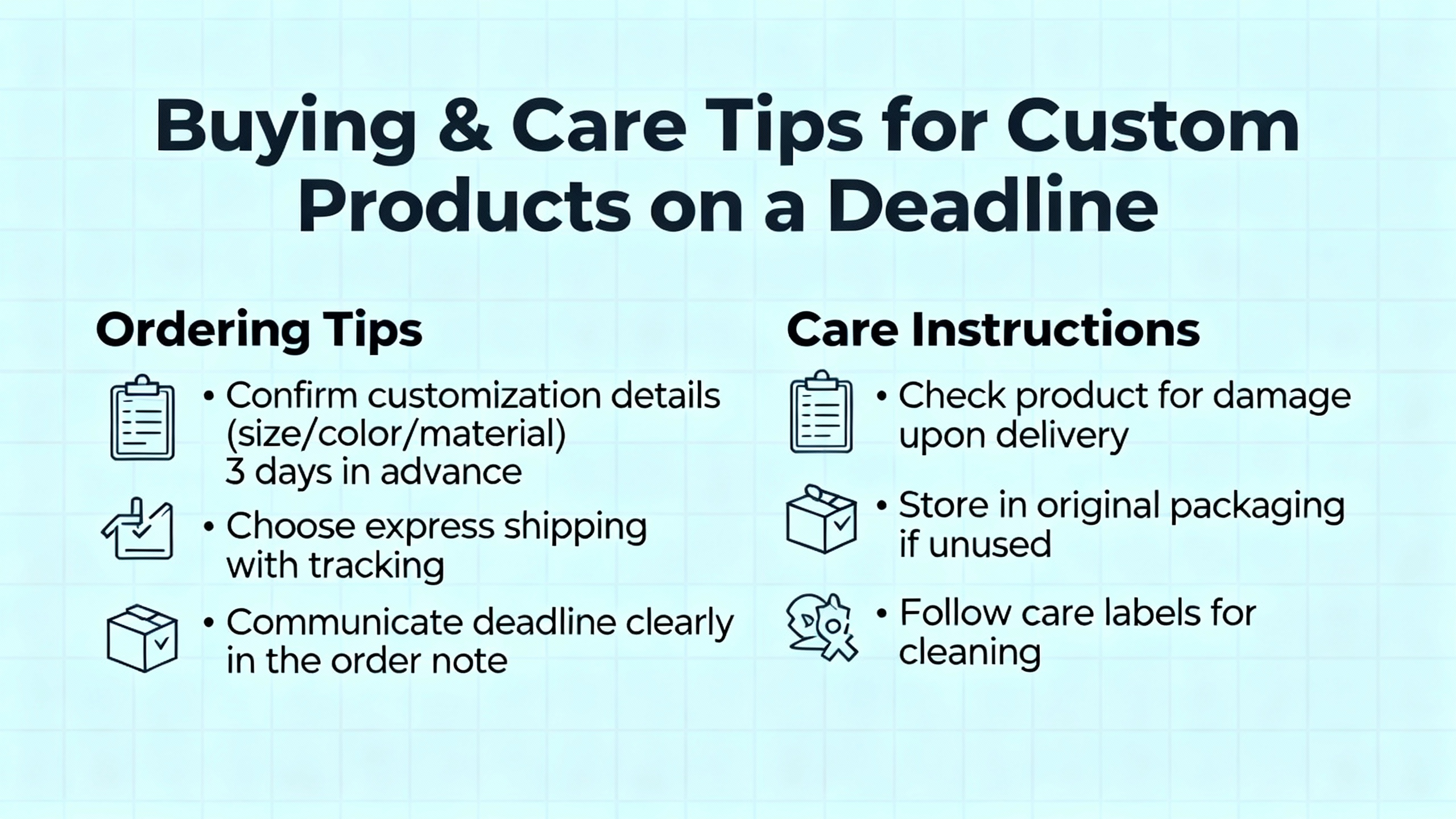 Fast fulfillment timelines for branded merchandise