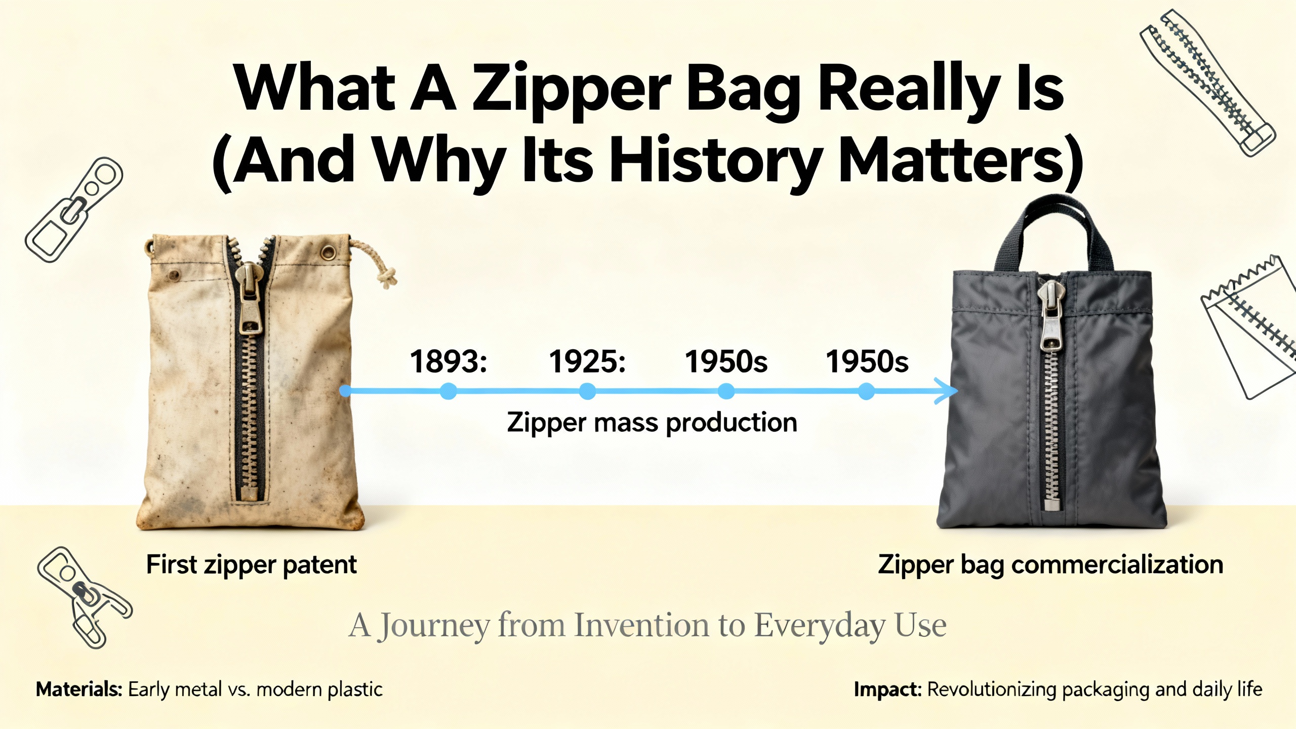 Custom printed bags with reliable zippers