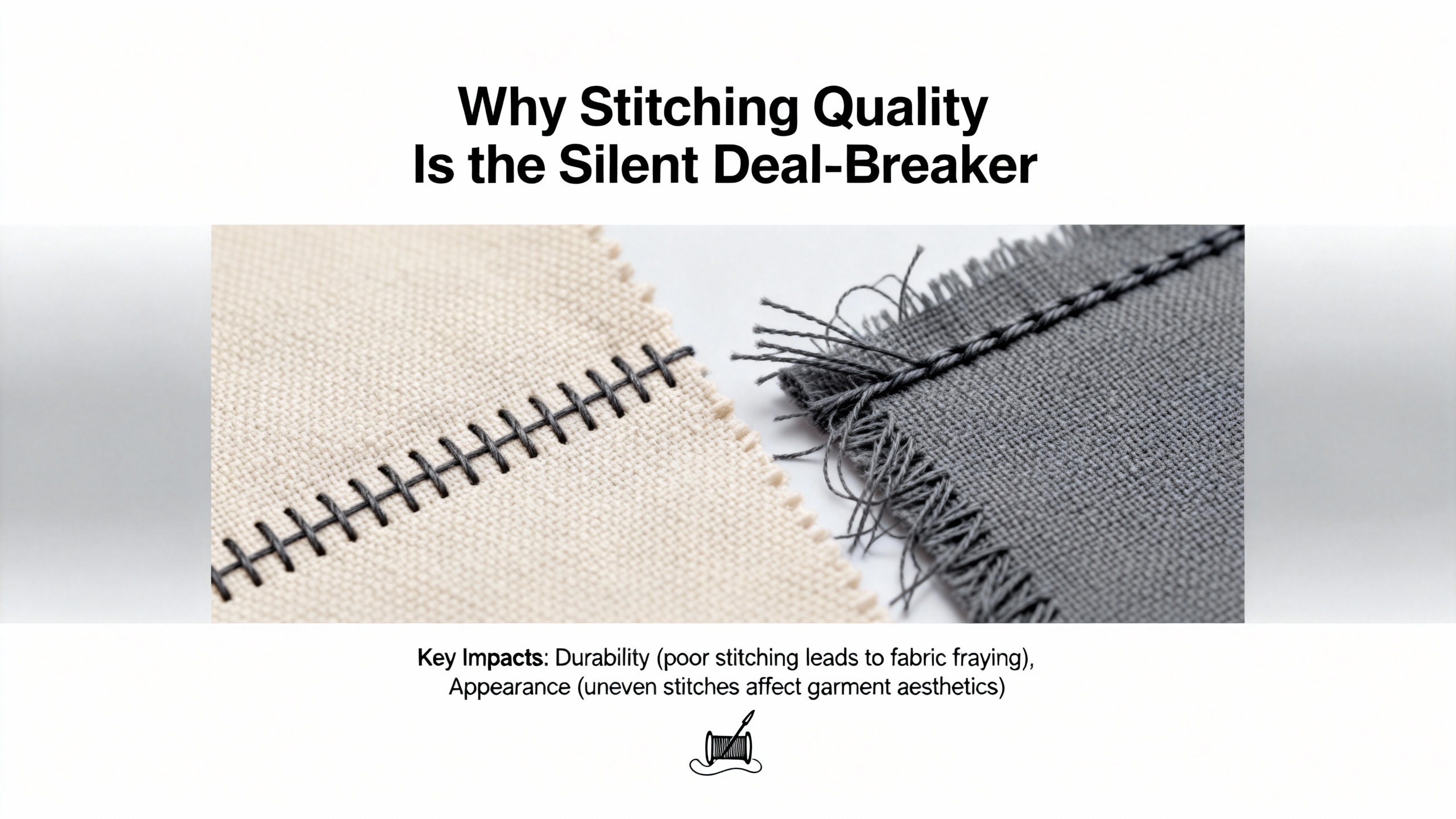 Print on demand seam durability standards