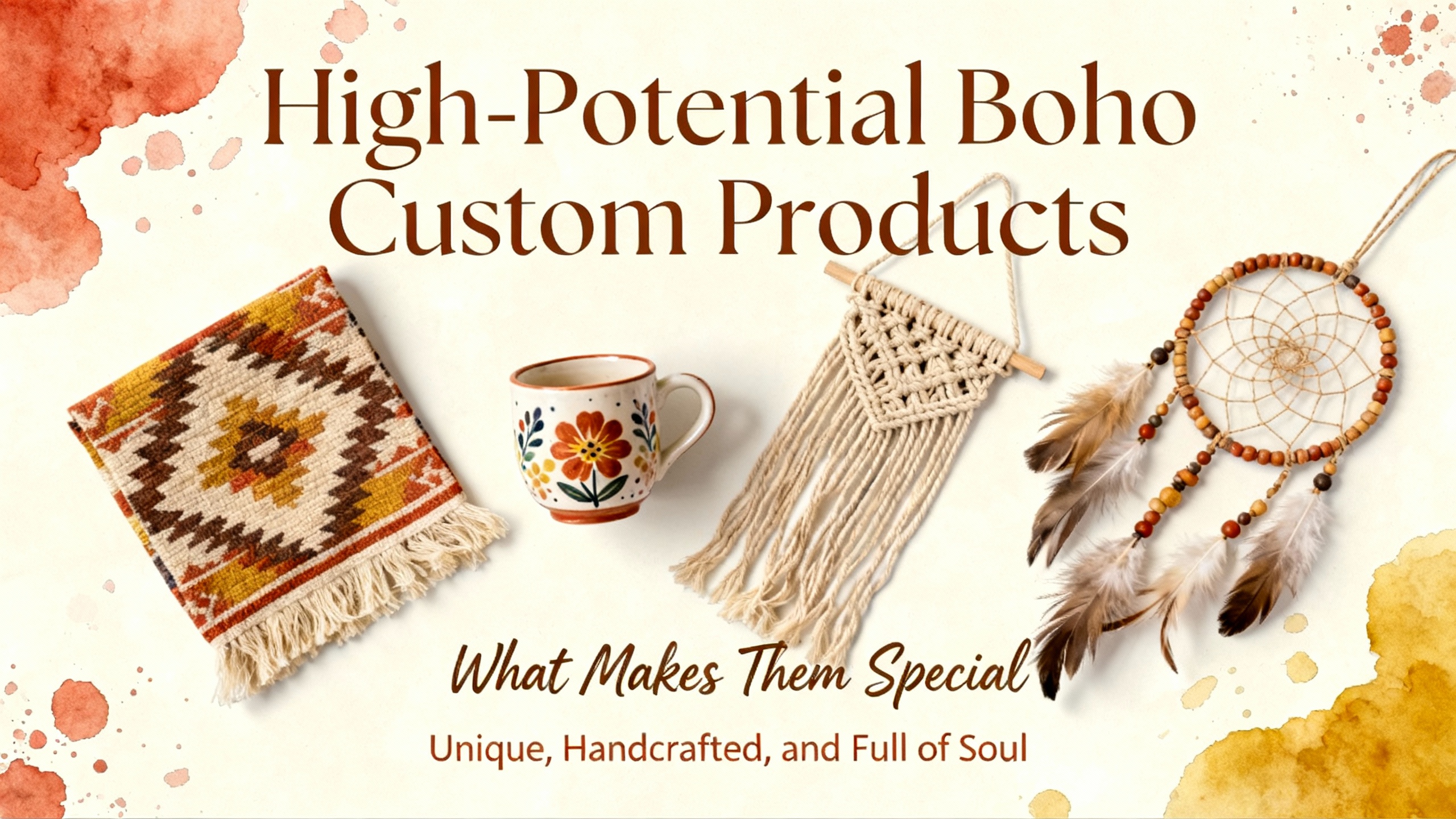 Custom boho style gifts and accessories