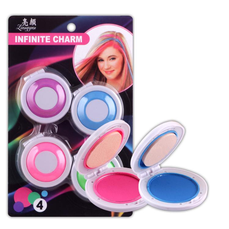 Purple blue pink and multicolor hair looks