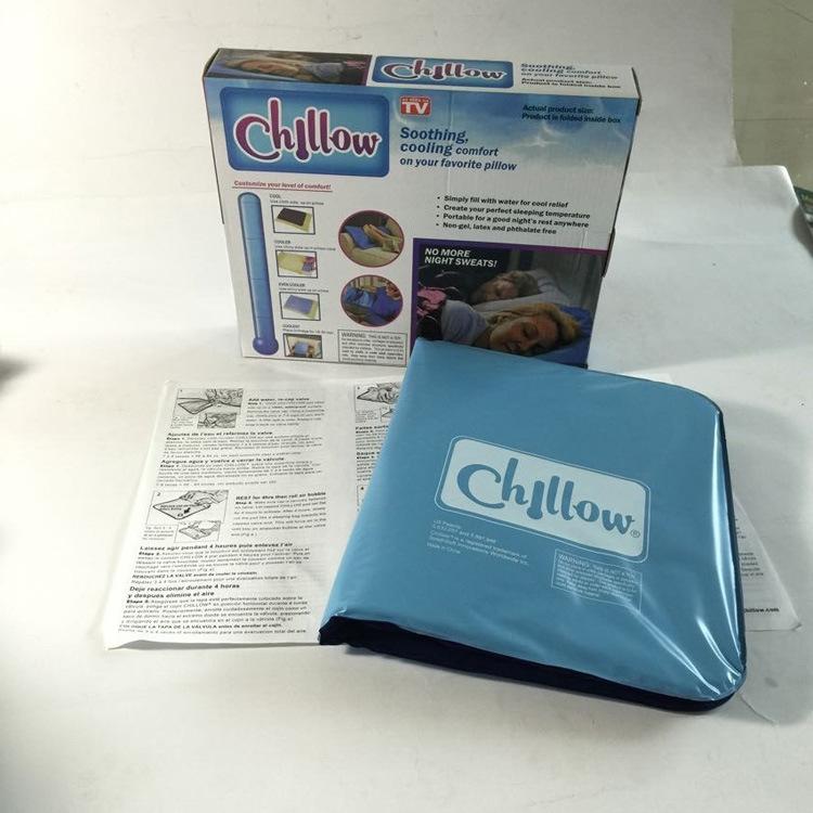 Product box with benefits callouts, illustrating the promise of cooler sleep