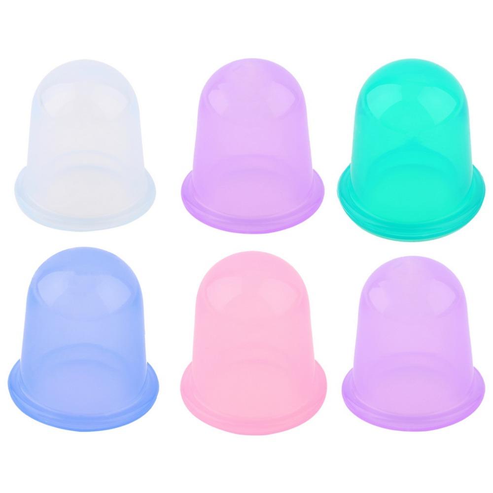 Close-up of the translucent silicone cup material, showing smooth matte finish and flexible wall