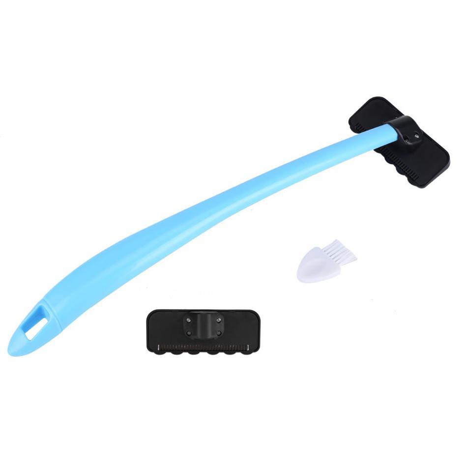 Shaver components with detachable black protective cover