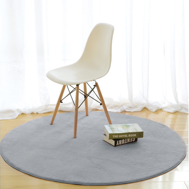 Small Rug For Chair New Fashion Solid Memory Foam Chair Mat Area rug For Children Bedroom ...