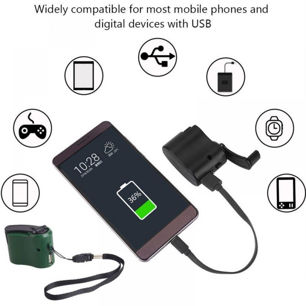 Hand-Crank Emergency Phone Charger for Outdoor Use 6