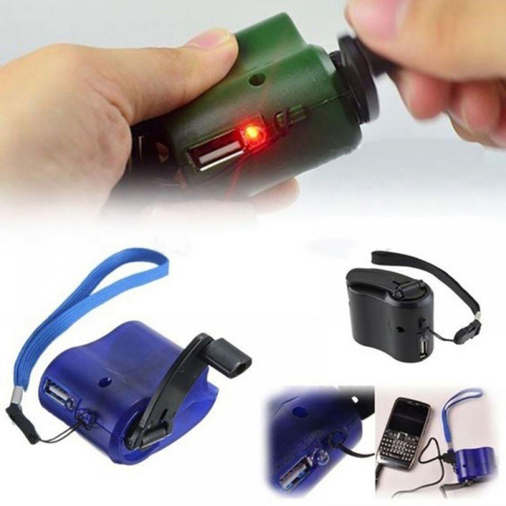 Hand-Crank Emergency Phone Charger for Outdoor Use 4