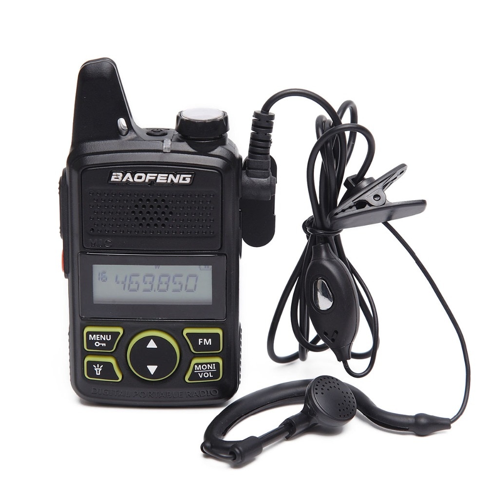 1pcs BAOFENG BF-T1 MINI Two Way Radio UHF 400-470mhz 20CH BFT1 Portable Walkie Talkie easy to carry