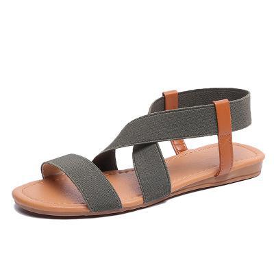 Gladiator Sandals Summer Sandals Women Casual Shoes Female Women Flat Rome Feminina Sandals Soft Bottom Sandalia image 4