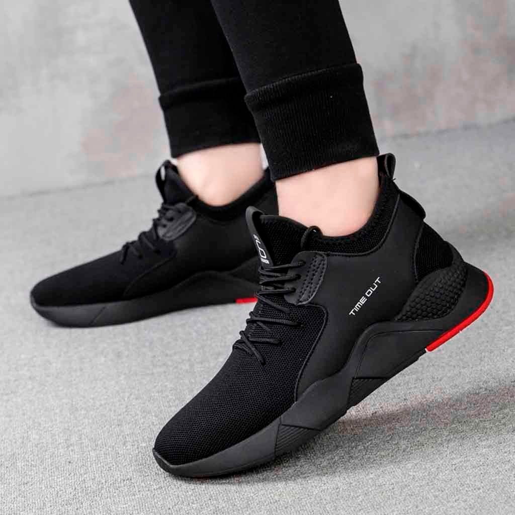 Men Casual Shoes Brand Men Shoes Men Sneakers Flats Mesh Slip On Loafers Fly Knit Breathable image 5