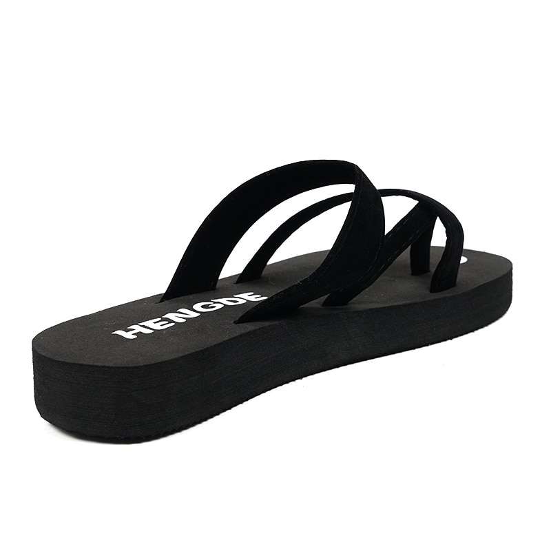 Women Summer Non-slip Platform Shoes Wedges High Heel Woman Outdoor Beach Slippers Sandals image 4