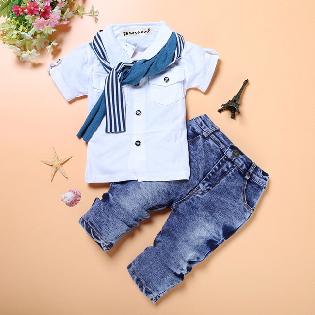 Toddler Boy Clothes Summer Children Clothing Boys Sets Costume For Kids Clothes - Picture 12 of 12