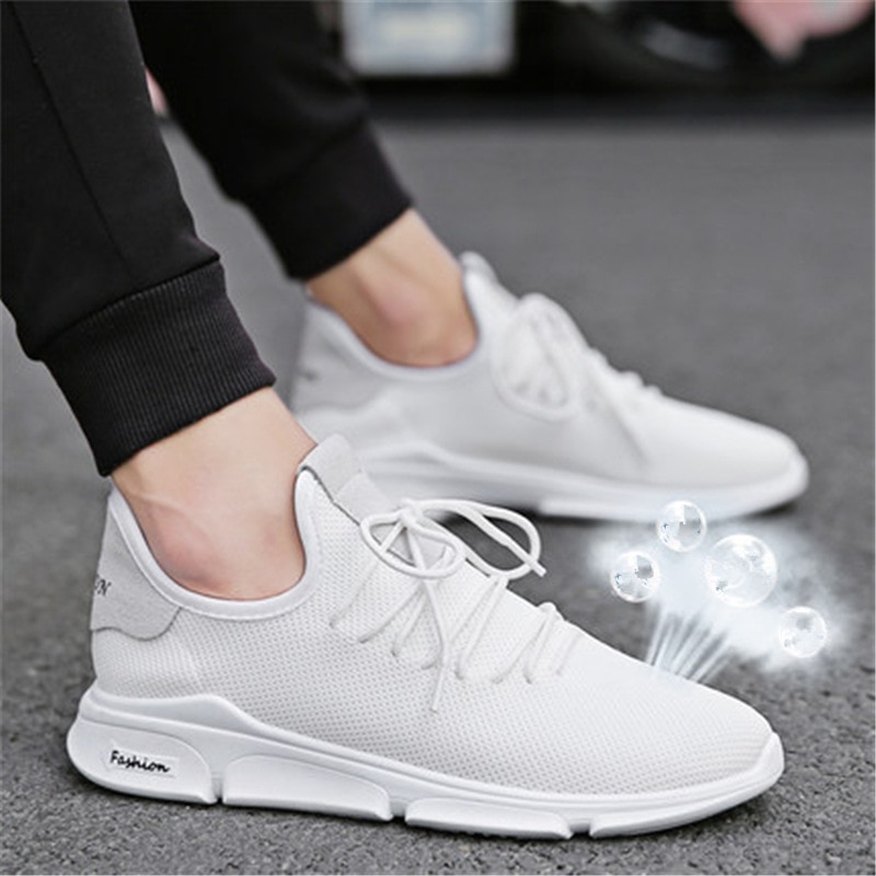 Summer Man Sneaker Male Casual Air Mesh Sports Track Shoes for Men Trainers Non-slip Outdoor Light Breathable Loafers image 6
