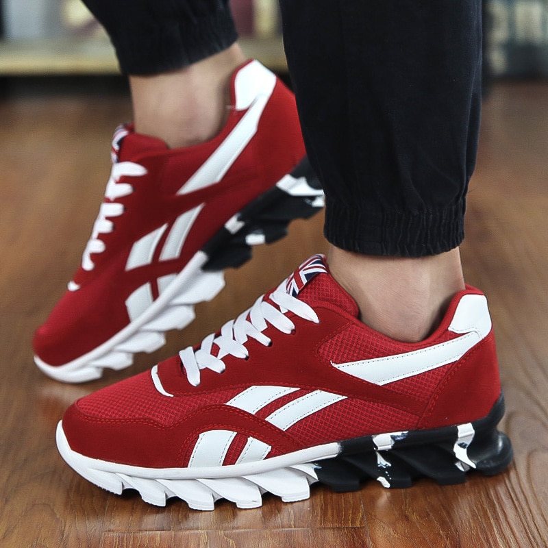 Men Running Shoes Breathable Trainers Sneakers Male Jogging Sports Shoes Bounce Trend Footwear image 12