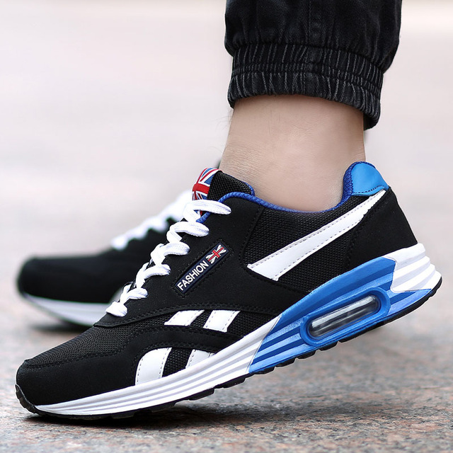 Men Running Shoes Breathable Trainers Sneakers Male Jogging Sports Shoes Bounce Trend Footwear image 4