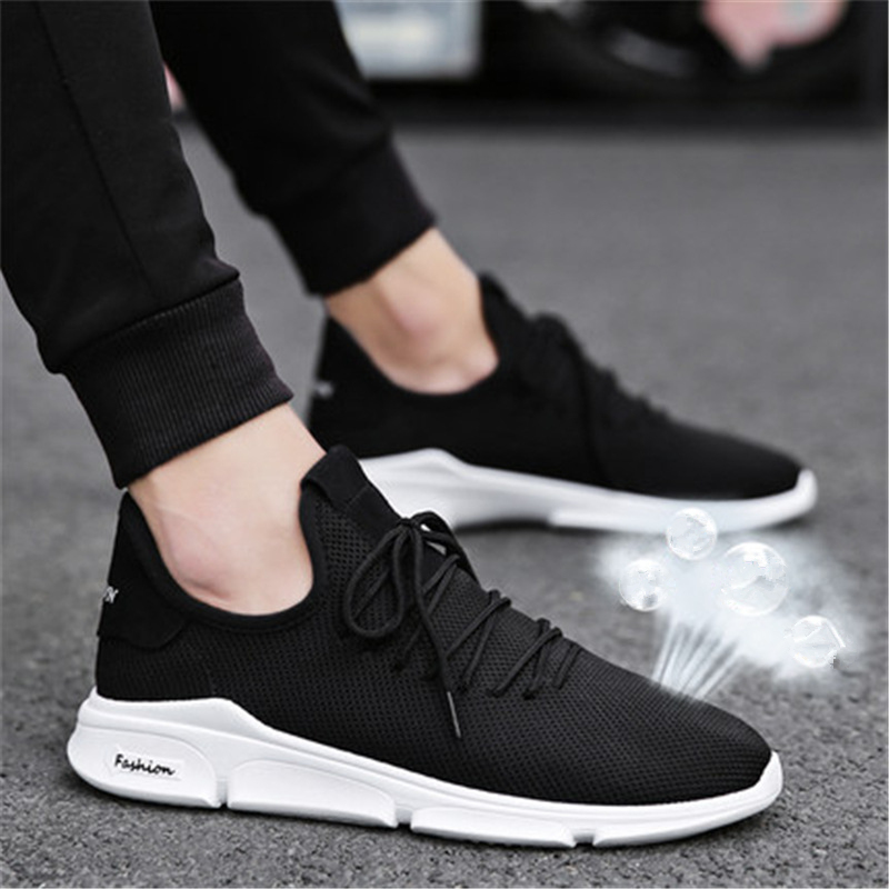 Summer Man Sneaker Male Casual Air Mesh Sports Track Shoes for Men Trainers Non-slip Outdoor Light Breathable Loafers image 9