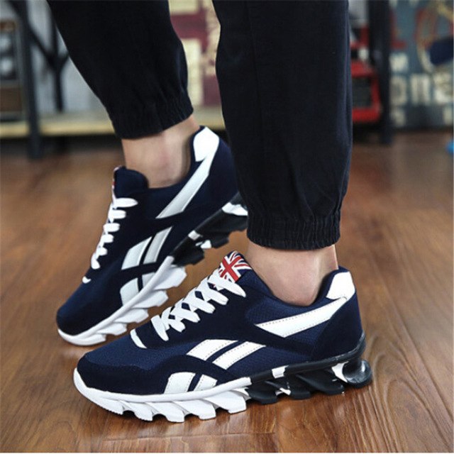 Men Running Shoes Breathable Trainers Sneakers Male Jogging Sports Shoes Bounce Trend Footwear image 6