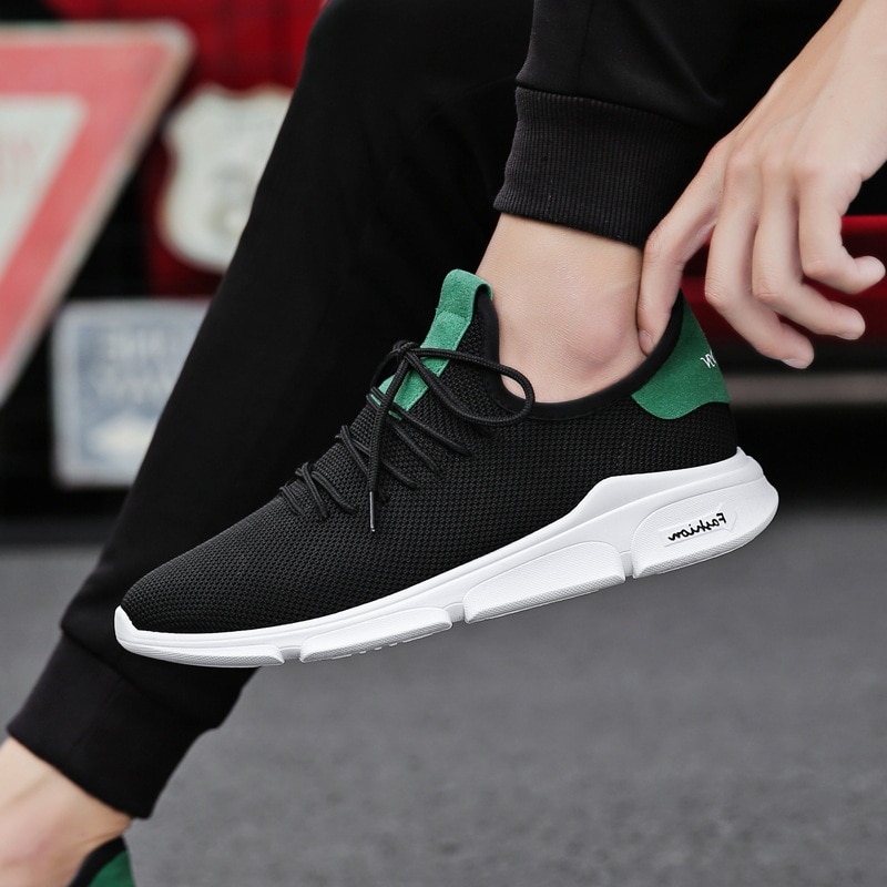 Summer Man Sneaker Male Casual Air Mesh Sports Track Shoes for Men Trainers Non-slip Outdoor Light Breathable Loafers image 5