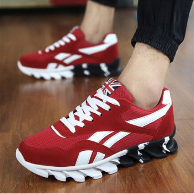 Men Running Shoes Breathable Trainers Sneakers Male Jogging Sports Shoes Bounce Trend Footwear image 5