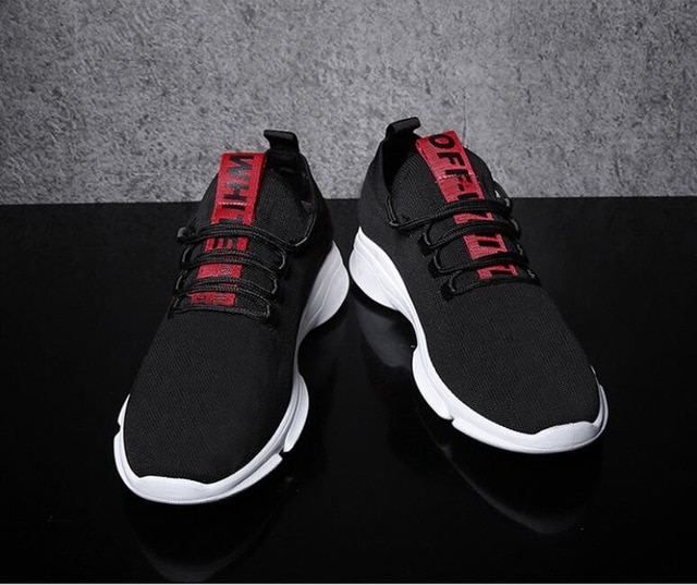 Men and Women Sneakers Outdoor Walking Lace up Breathable Mesh Super Light Jogging Sports Running Shoes image 4