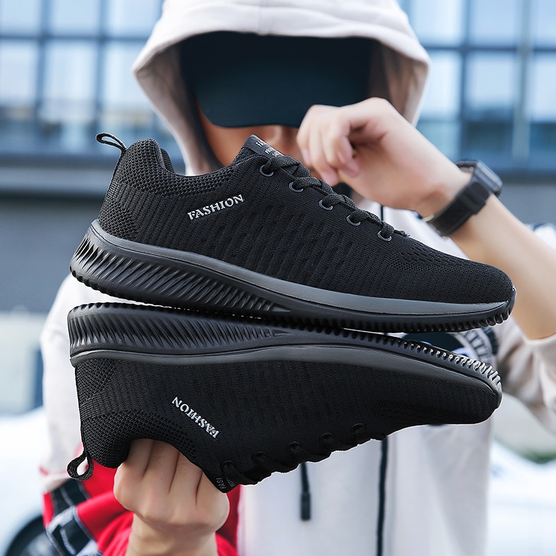 Unisex Sneakers Breathable Casual Shoes Men Air Mesh Casual Flats Shoes image 7
